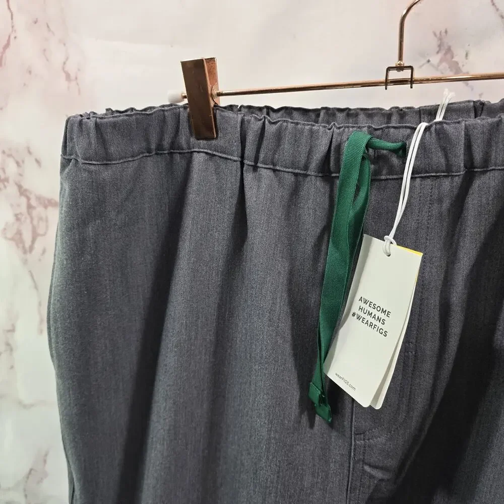 Figs Pisco Pants Mens XL Gray Green Bottom Cargo FM4500 4198 Straight Leg
